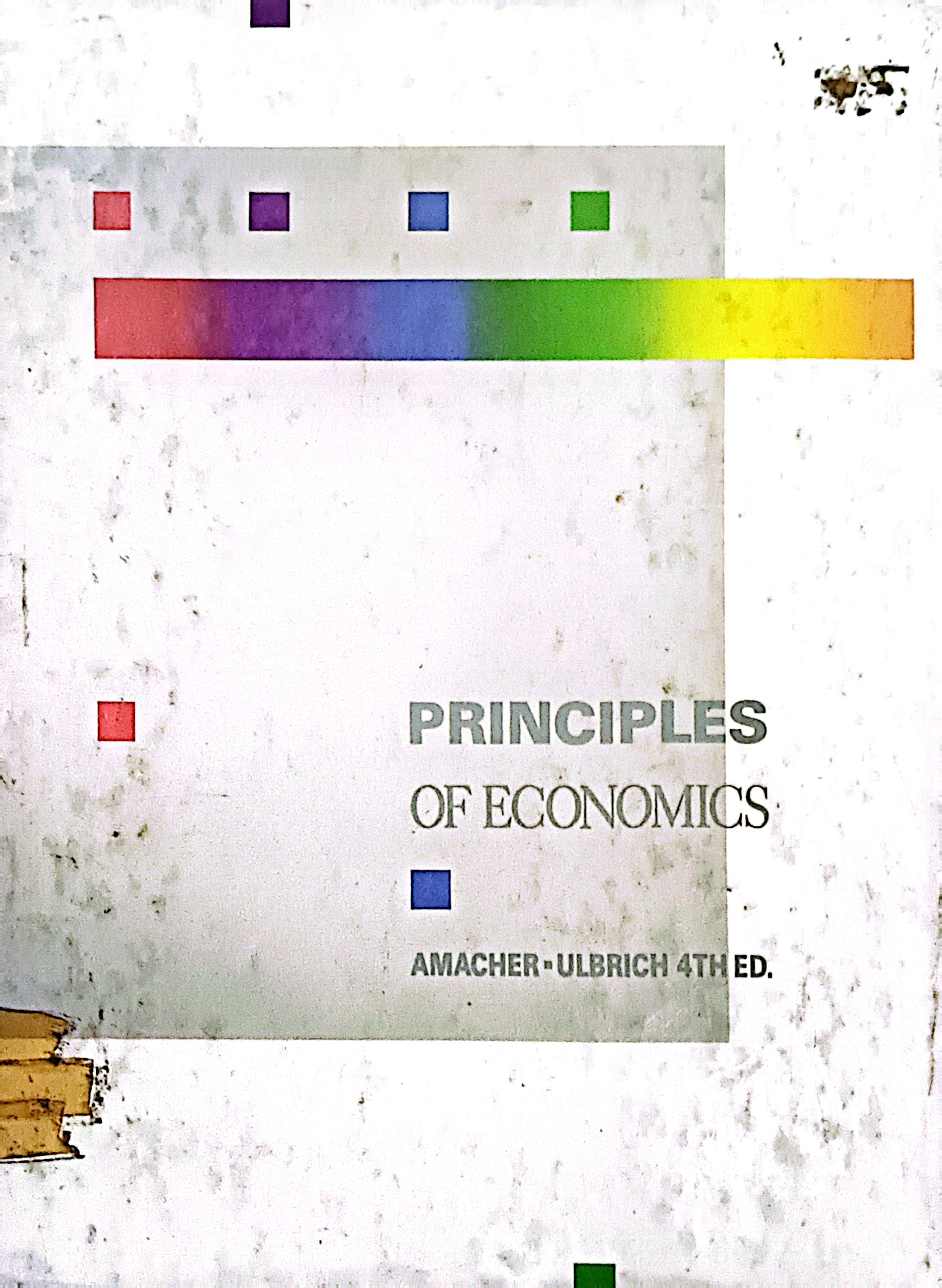 Principles of Economics. Fourth Edition